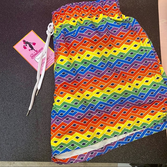 COPY - NEW,Men’s Elastic waist Swim Shorts size “L” - Picture 4 of 10